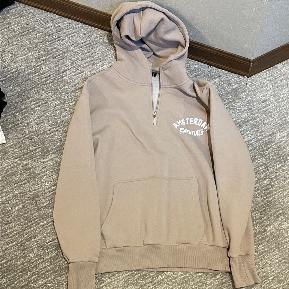 Men's Tan Hoodie